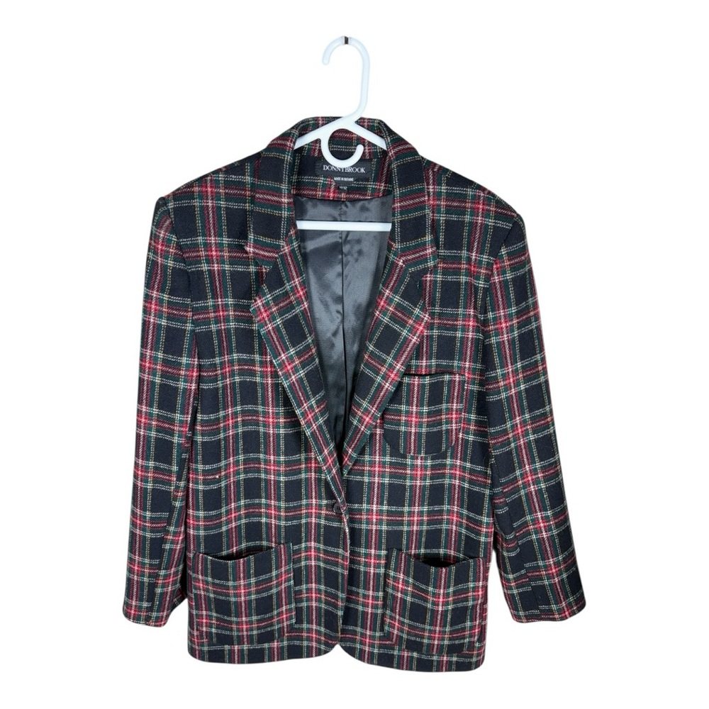 Donny Brook Wool, Plaid‎ Blazer